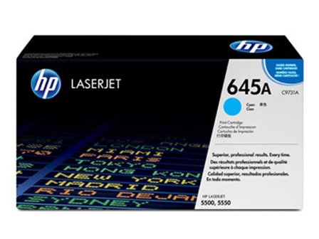 HP 645A - cyan - original - LaserJet - tonerpatron (C9731A)