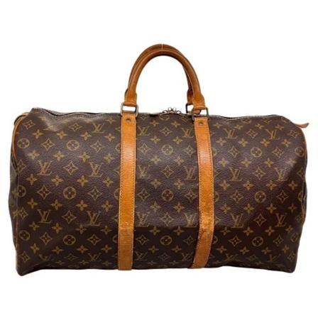 Louis Vuitton Vintage, Pre-owned Canvas travel-bags Bruin, Dames, Maat:ONE Size