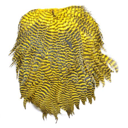 FutureFly Signature Hen Saddle - Grizzly Yellow