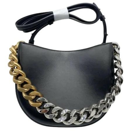 Stella McCartney Pre-owned Pre-owned Leather handTass , Zwart , Dames , Maat: ONE Size Vintage Tassen
