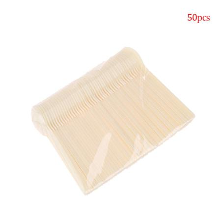 50st Plastskedar Dessertkaka Gelépudding Glass Servi