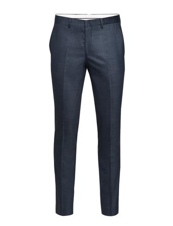 Slhslim-Mylostate Flex Bl Str Trs B Kostymbyxor Formella Byxor Blå Selected Homme