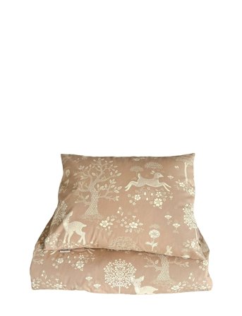 Majvillan Summer Fields Brown Single Bed Set 150X210 Cm - Beige - 150X210CM