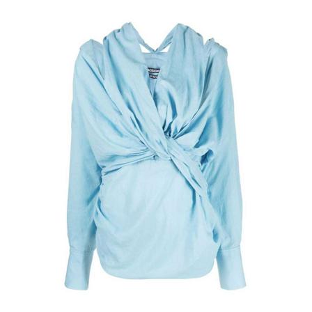 Jacquemus, Short Dresses Blauw, Dames, Maat:S