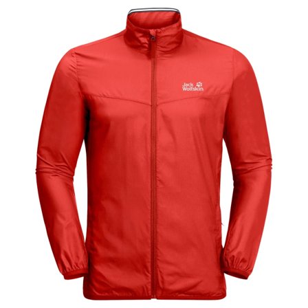 Jack Wolfskin Men's Jwp Wind Men unlined workout jackets Red M