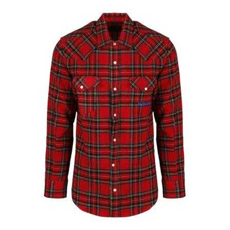 MC2 Saint Barth, Blouses & Shirts Rood, Heren, Maat:L