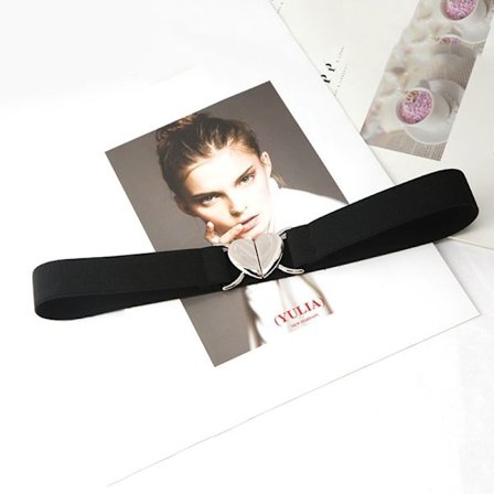 Joustavat vyöt Love Heart Metal solki vyötärö mekko pusero Decor