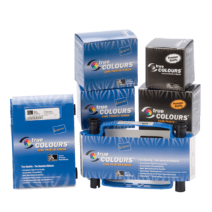 Zebra farge (cyan, magenta, gul, svart) - skriverbånd (farge)