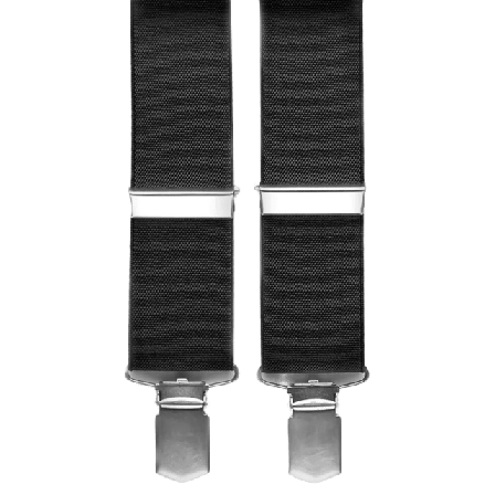 John Henric Suspenders Plain Kostymtillbehör Herr Svart 35