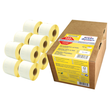 Fraktetiketter for etikettprin