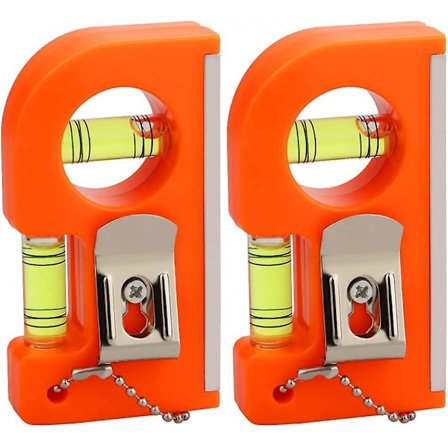 2 stk magnetisk lommenivå horisontal vertikal presisjonsvater med