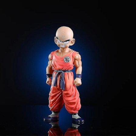 Nye 18cm Dragon Ball Z Anime Figurer Super Krillin Pvc Action Figurer Model Dekoration til skrivebordet Samleobjekter Legetøj til børn Gaver (FMY)