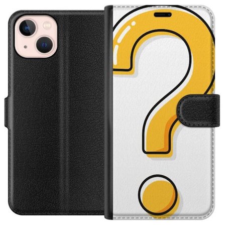 Kompatibelt Lommeboketui til Apple iPhone 13 Spørsmålstegn