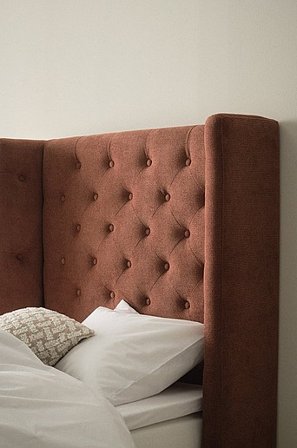 Jotex - Lyx Sänggavel 90 Cm Roströd SKENE - Köp Sänggavlar hos Jotex