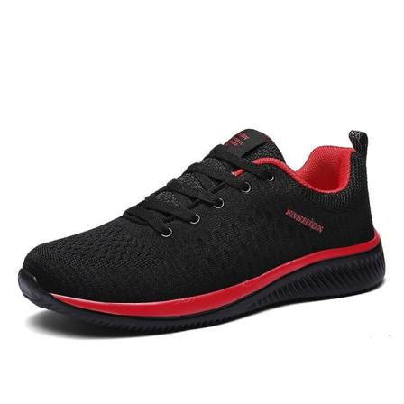 Nya kvinnor Mode Casual Sneaker Vulcanize Skor Red 39