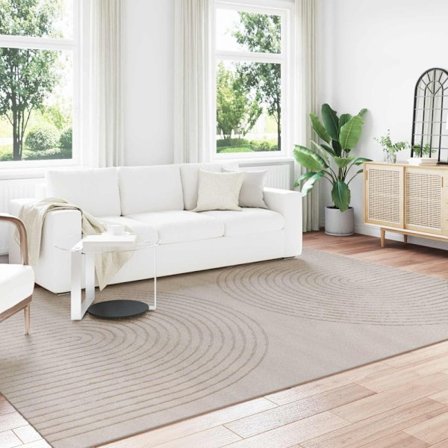 Områdesmattor Rektangulär Beige 280 x 200 cm