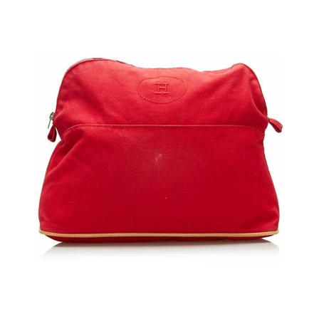 Hermès Vintage Pre-owned Bored Pouch röd, Dam Vintage Väskor, Dam, Storlek: ONE SIZE