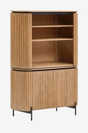 Kave Home - Skab Licia - Brun - Skabe - Fra Homeroom