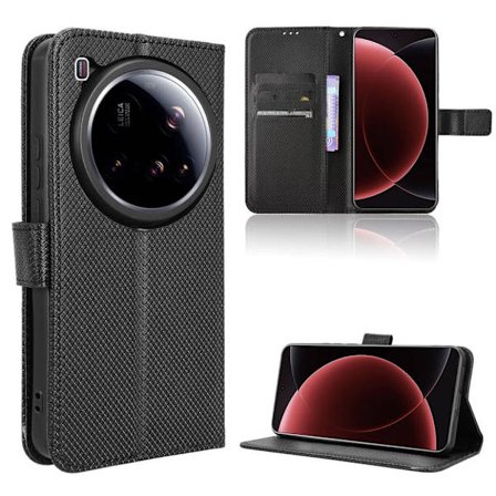 Xiaomi 15 Ultra Plånboksfodral med Stativ - Svart