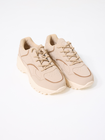 Jean Paul - Astro Sneakers - Dame - Beige - Sko - 39