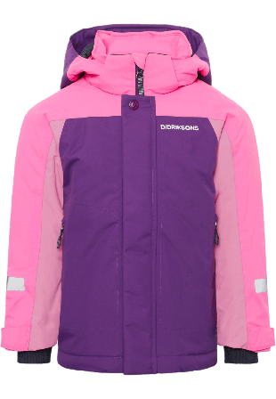 Didriksons Neptun Kids Jacket Ytterplagg Unisex Lila 130