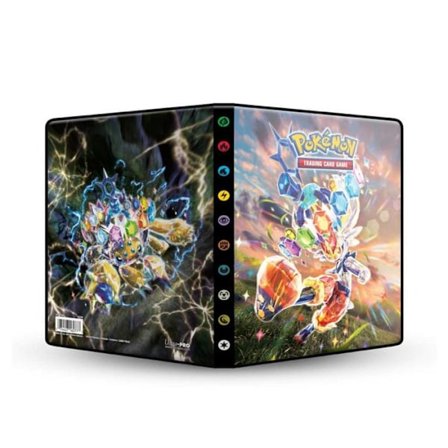 Förvaringsportfölj - Pokémon - EV07 - 80 kort - 4 stora kort - Blandet