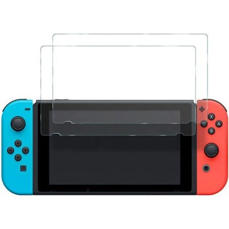 Skærmbeskyttelse - NINTENDO - Nintendo Switch - Tempereret glas - 2x - Høj opløsning