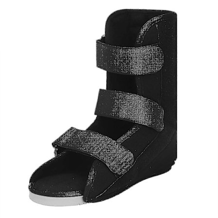 Ankel Fot Fraktur Ortopedisk Brukket Kirurgisk Fot Ankel Rehabilitering Tre Walker Sko Justerbar Gåstøvel Åpen Tå Gips Sko Ankel