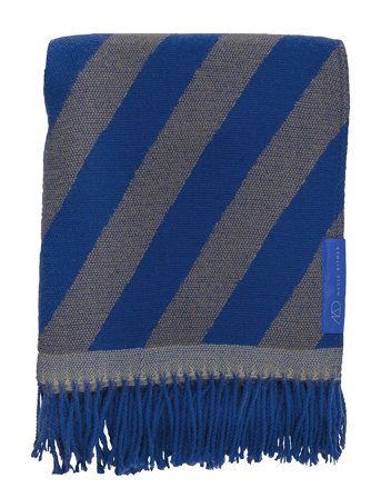 Mette Ditmer Retro Throw - Blue - 125X170CM