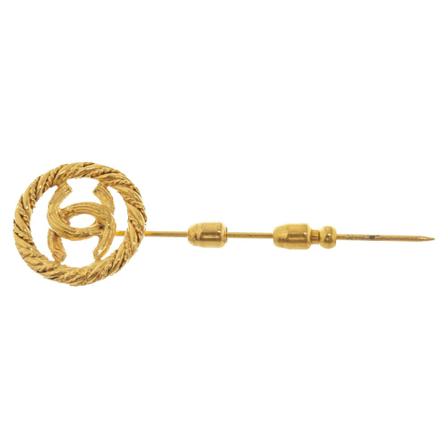 Chanel Vintage, Pre-owned Jewellery Geel, Dames, Maat:ONE Size