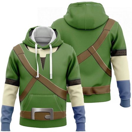 Anime Game The Legend Cosplay Of Zelda Link Cosplay Hoodie Herr Kostym Rollspel Fantasia Sweatshirt Halloween Carnival Kläder
