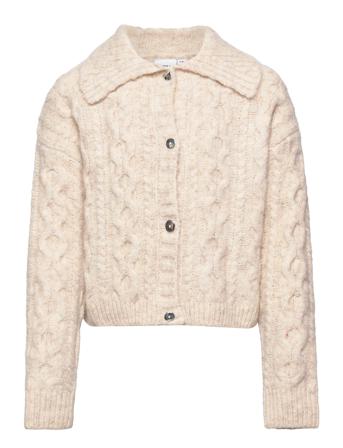 Nkfniruna Ls Short Knit Card Beige Name It