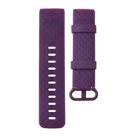 Liten TPE-rem för Fitbit- Charge 3 4 Smart Sports Watch Armband