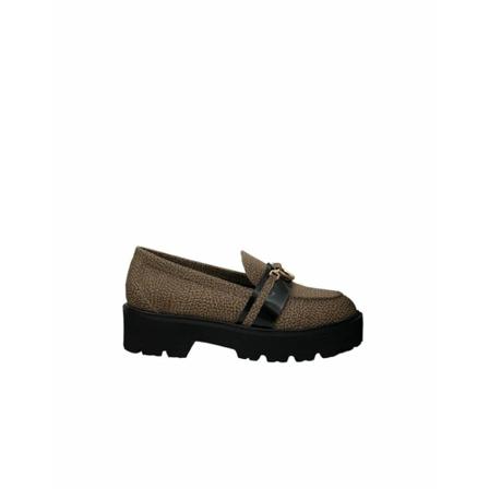 Borbonese, Loafers Zwart, Dames, Maat:37 EU