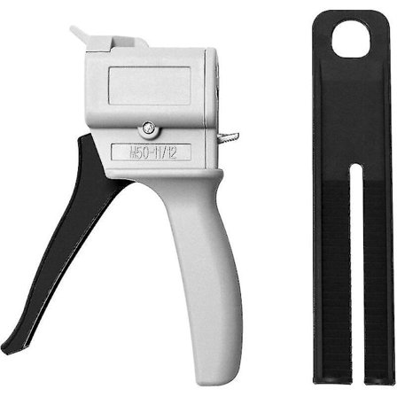 50ml Epoxy Dispenser Pistol, Blandings-Pistol for Lim Blanding, 1:1/1:2 Forhold, Statisk Blandingsdyse