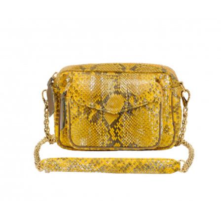 Claris Virot, Cross Body Bags Geel, Dames, Maat:ONE Size