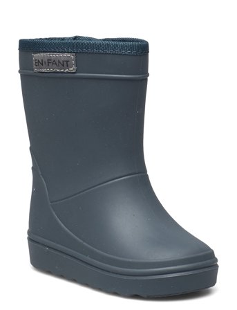 En Fant Rain Boots Solid - Blue - 33