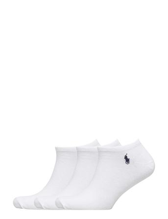Low-Cut Sock 3-Pack Nilkkasukat Lyhytvartiset Sukat White Polo Ralph Lauren Underwear