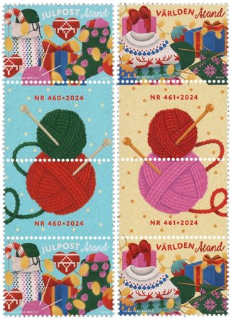 Åland - Julen 2024 - Postfrisk gutterpair