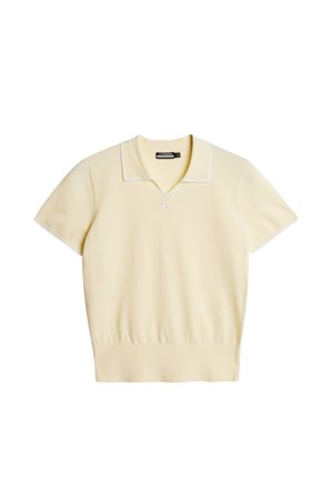 J.Lindeberg - Golf - Malva Knitted Polo Shirt - Yellow - Woman - S