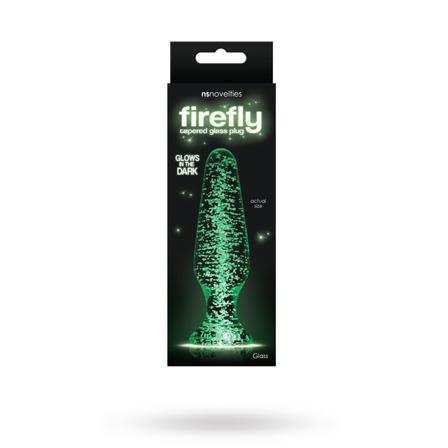 Sexig Firefly Glass - Tapered Plug - Clear - Upptäck sexleksaker hos vuxen.se - Dildos, vibratorer, kulor, piskor, stapons & sexdockor