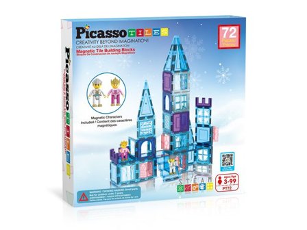 PicassoTiles Picasso magnetset Vinter 72 delar - Lyreco - Skola och förskola > Lekmaterial > Bygglek, konstruktion och mosaik