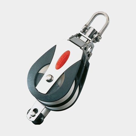 Ronstan Dubbelblock med swivel och hundsv.