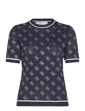 GUESS Jeans | Rosie 4G Rn Ss Swtr | XS