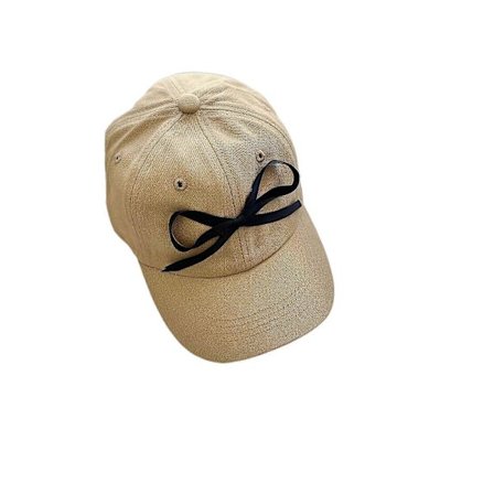 Unisex Baseball Kasket Bomuld Sløjfehat Solhatte Åndbar Baseball Kasket Moderigtig Unisex Baseball Kasket til Drenge Piger Khaki