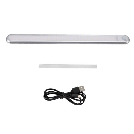 LED Bevegelsessensor Skaplys USB 3 Fargetemperatur Stripelys for Soverom Garderobe Gang Klesskap 40cm