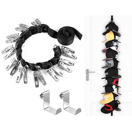 Kasket Hængende Hat Rack, Passer Til De Fleste Hatte