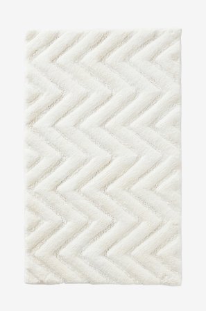 Jotex - Baderomsmatte 80x120 Cm Bomull Hvit ARILD - Kjøp Baderomsmatter hos Jotex