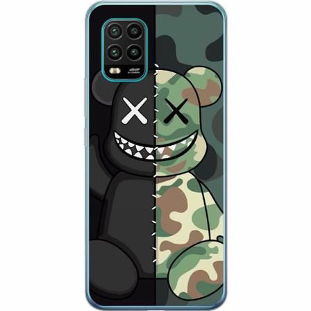 Xiaomi Mi 10 Lite 5g Genomskinligt Skal Army