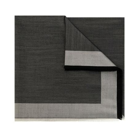 Givenchy Shawl with logo Grå, Dame Tørklæder, Størrelse: ONE Size
